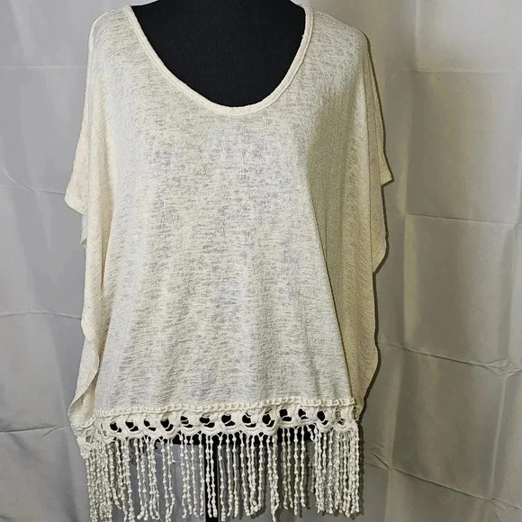 Penelope‎ Project cream bohemian style womens shirt - Picture 1 of 9